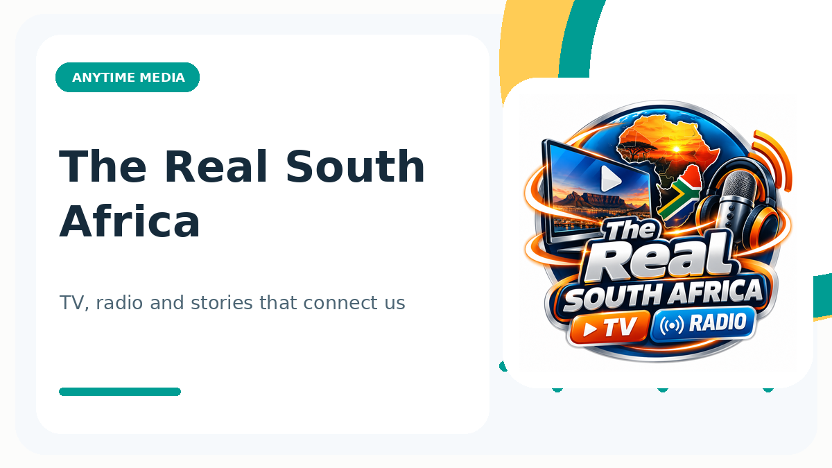 The Real South Africa TV & Radio visual